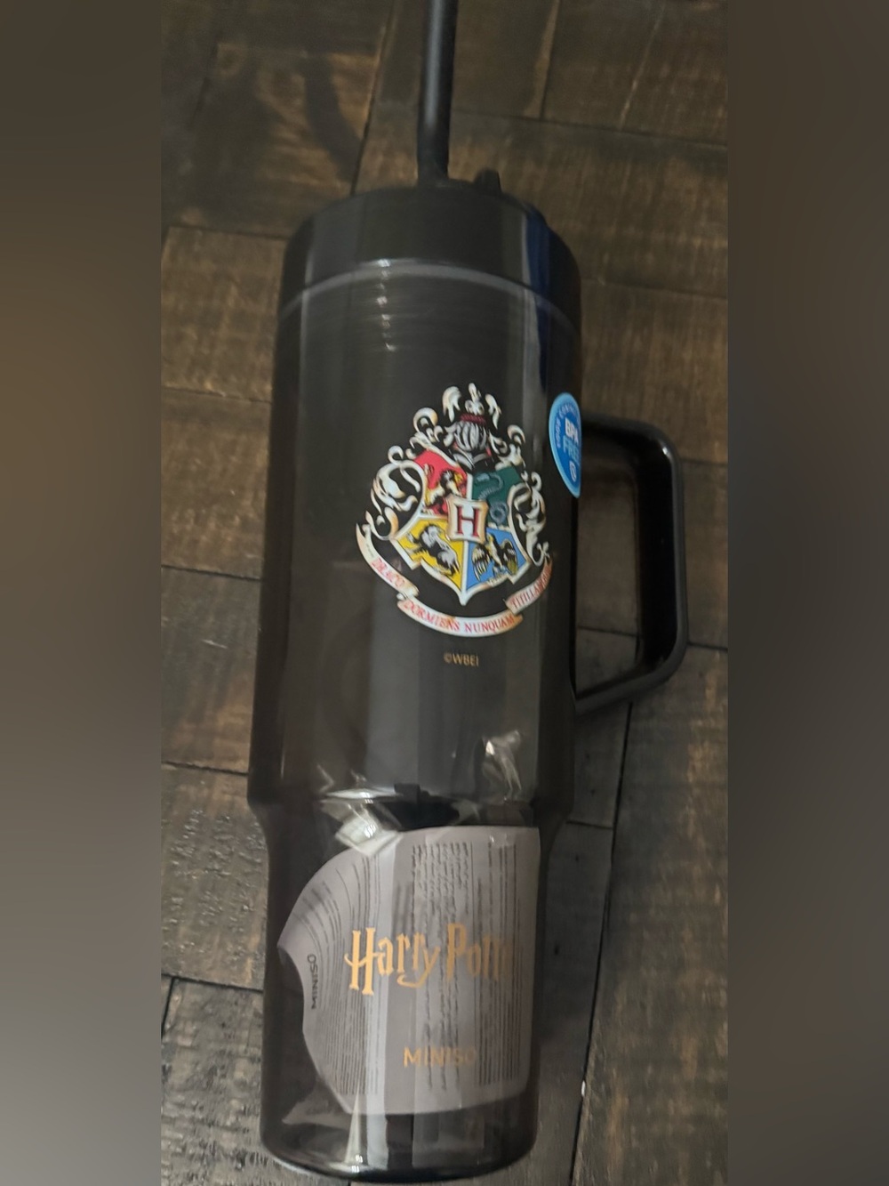 MINISO Harry Potter Plastic Tumbler With Straw (1250ML)